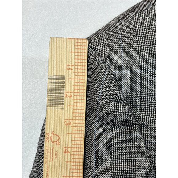 Jos A Bank 44S Mens Blazer Sport Coat 2 Button Casual Jacket Silk - Picture 13 of 14